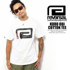 reversal KURO OBI COTTON TEE RV17SS039画像