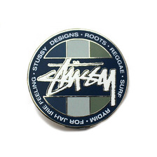 STUSSY REGGAE DOT PIN BLUE 138588画像