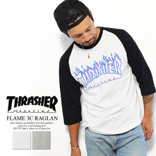THRASHER FLAME 3C RAGLAN TH92130画像