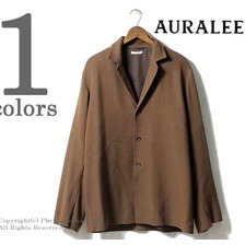 AURALEE SELVEDGE WOOL VIYELLA JACKET A7AJ01SV画像