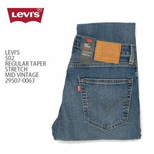 Levi's 502 REGULAR TAPER STRETCH MID VINTAGE 29507-0063画像