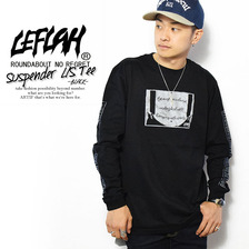 LEFLAH SUSPENDER L/S TEE -BLACK- LEFLS21-1708AWB画像