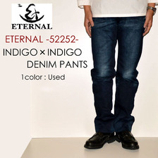 ETERNAL インディゴ&times;インディゴデニムパンツ 52252画像