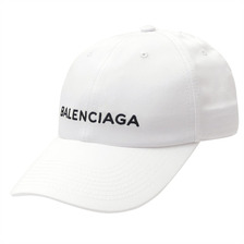Balenciaga WMNS BASEBALL HAT WHITE画像