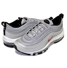 NIKE AIR MAX 97 QS(GS) metallic silver/varsity red 918890-001画像