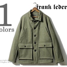 FRANK LEDER MILITARY GREEN LODEN WOOL JACKET 0022062画像