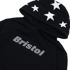F.C.R.B. STAR HOOD PULLOVER HOODY BLACK画像