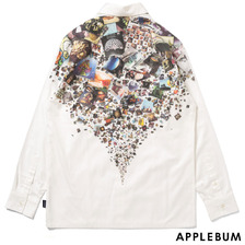 APPLEBUM Sampling Sports Shirt WHITE画像