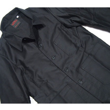 VETRA #4 MEN'S HEAVY MOLESKIN COVERALL MADE IN FRANCE/black画像