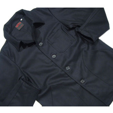 VETRA #2067 MEN'S MELTON COVERALL MADE IN FRANCE/marine画像