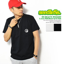 seedleSs. SD HEAVY WEIGHT 7.1oz POCKET S/S TEE SD17F-SS02画像