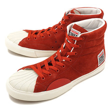 VISION STREET WEAR SUEDE HI GOLD RED VSW-7351画像
