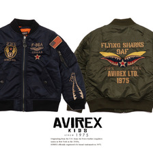 AVIREX MA-1/KIDS FLYING SHARKS MA-1 421017311画像