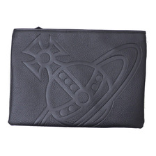 Vivienne Westwood HAMILTON CLUTCH BAG BLACK画像