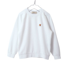 MAISON KITSUNE SWEAT SHIRT FOX HEAD PATCH KWM1764画像