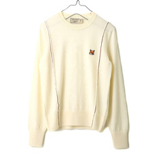 MAISON KITSUNE MERINOS R NECK PULLOVER KWM1767画像