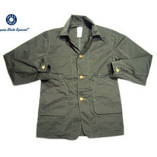 POST OVERALLS #2135 POLYESTER GROSGRAIN DEE HUNTER JACKET/olive画像