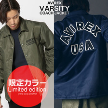 AVIREX VARSITY COACH JACKET 6172144画像