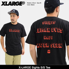 X-LARGE Sights S/S Tee M17C112画像