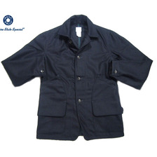 POST OVERALLS #2135 WOOL MELTON DEE HUNTER JACKET/navy画像