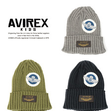AVIREX KIDS WAPPEN KNIT CAP 421017316画像