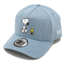 NEW ERA 9FORTY A-Frame PEANUTS WALK W.DENIM/S.WHITE 11497875画像
