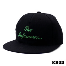 KROD THE INFAMOUS SNAPBACK BLACK画像