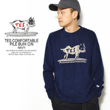 The Endless Summer TES COMFORTABLE PILE BUHI C/N -NAVY- TR-7774316画像