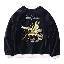 RADIALL FAR EAST - SOUVENIR JACKET (NAVY)画像