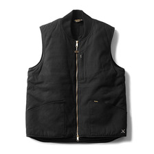BLUCO RIB VEST (BLACK) OL-044-017画像