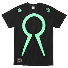 SPIRAL COMPOUND PUERTA DE HAYU MARCA T-SHIRT (BLACK) HPS-04画像