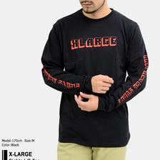 X-LARGE Sights L/S Tee M17C1402画像