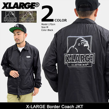 X-LARGE Border Coach JKT M17C5101画像