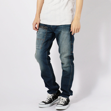 AVIREX STRETCH DENIM ZIP PANT 6176111画像