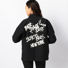 Schott Womens FATIGUE SHIRT BACKSTAGE PASS 3275028画像