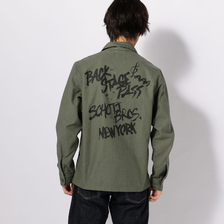 Schott FATIGUE SHIRT BACKSTAGE PASS 3175028画像