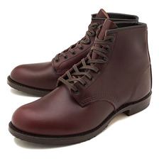 RED WING BECKMAN BOOTS FLAT BOX BLACK CHERRY FEATHERSTONE 9062画像