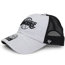 '47 Brand LOS ANGELES LAKERS TAMARAC TRUCKER GREYxBLACK FFFTS2296086画像
