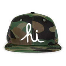 In4mation hi TRUCKER SNAPBACK W.CAMO IN4M-699画像