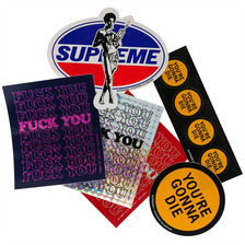 Supreme &times; HYSTERIC GLAMOUR Sticker Set画像