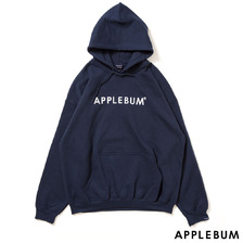 APPLEBUM Logo Sweat Parka NAVY画像