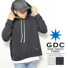 GDC WIDE SWEAT PARKA M35026画像