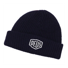 Deus Ex Machina SHIELD BEANIE NAVY画像