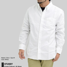STUSSY Frank Oxford L/S Shirt 111939画像