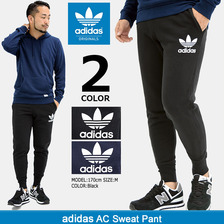 adidas AC Sweat Pant Originals BQ1847/BQ1839画像