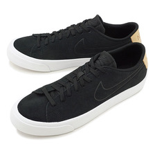 NIKE BLAZER STUDIO LOW BLACK/BLACK/VACHETTA TAN/WHITE 880872-006画像