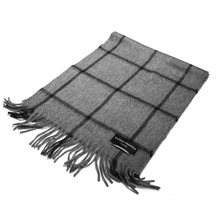 SCOTTISH TRADITION LAMORA WINDOWPANE MUFFLER画像