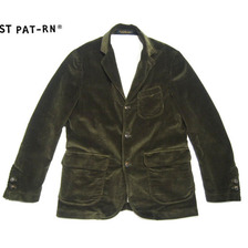1st Pat-rn COTTON CORDUROY WOODY BLAZER/sage画像