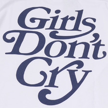 WASTED YOUTH Girls Don't Cry Tee WHITE画像