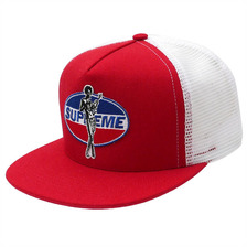 Supreme &times; HYSTERIC GLAMOUR Mesh Back 5-Panel RED画像